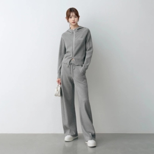 arioseo品艾诺丝官方旗舰店2026春宽松针织衫休闲裤套装BR181157