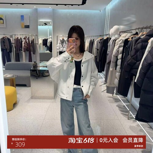 春新款立领夹克短外套
