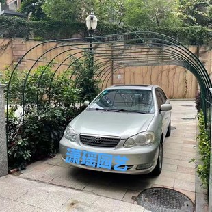 防锈拱门花架子户外爬藤葡萄架庭院种植花盆水果支架攀爬月季装饰