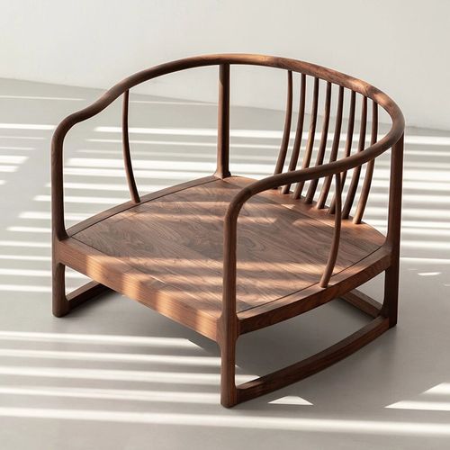 新中式胡桃木实木沙发客厅2024新款布艺禅意别墅宋式风家具