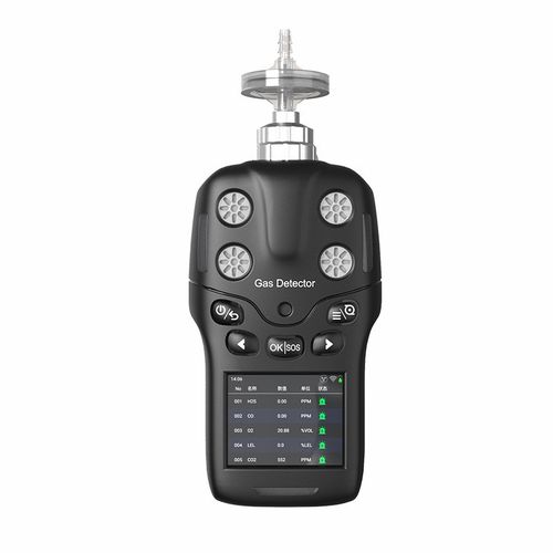 四合一气体检测仪基恩思便携式氧气可燃硫化氢一氧化碳检测报警仪
