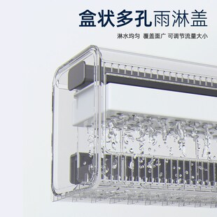 森森鱼缸滴流盒小型乌龟缸过滤盒水幕式静音过滤器循环系统上过滤