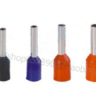 GS国赛EVN10-12紫铜尼龙预绝缘管形端子接线端子10平方铜管 500只