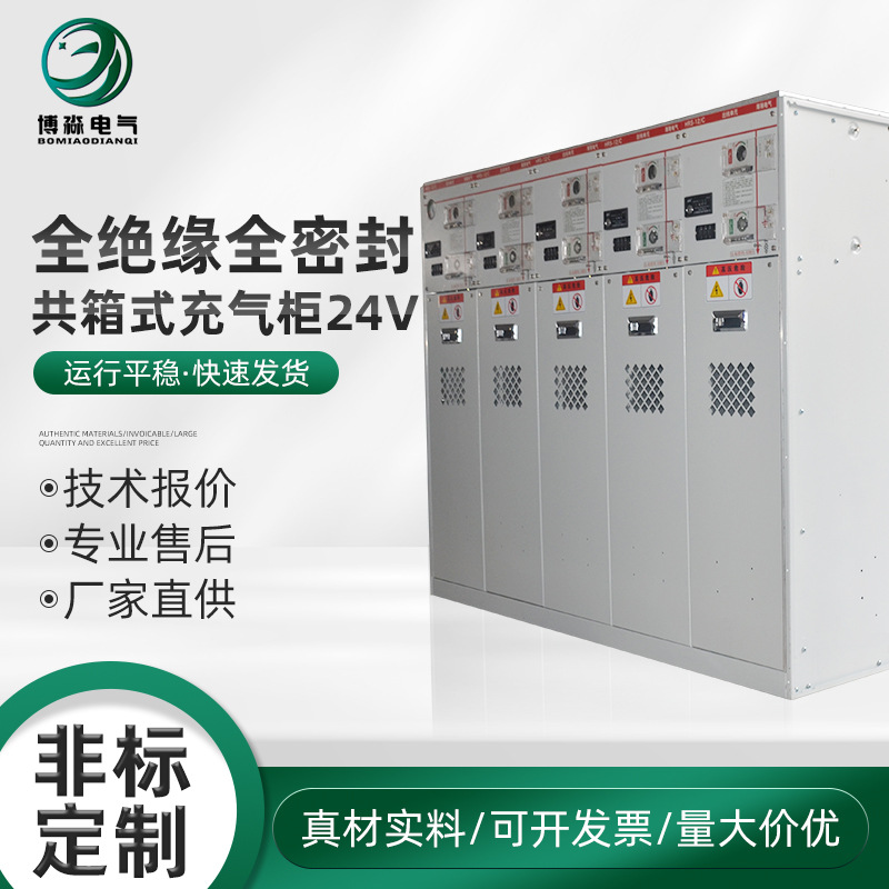 全绝缘全密封共箱式充气柜24V高压全充气配电柜智能型开关