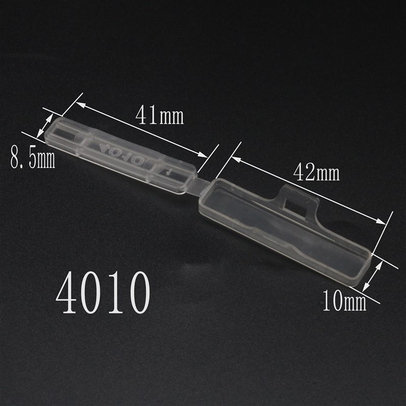 塑料3010防水透明电线电缆标志牌4010标识框扎带标示Y挂牌带标签