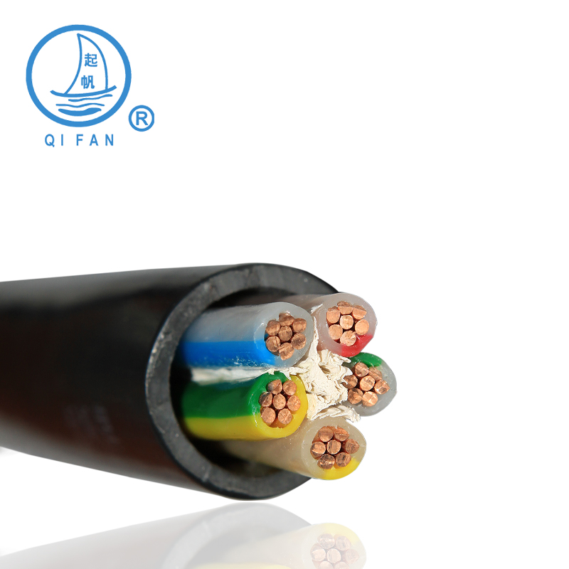 起帆电线YJV电h力电缆YJVR2/3/5芯x1/1.5/2.5/6平方国标动力纯铜