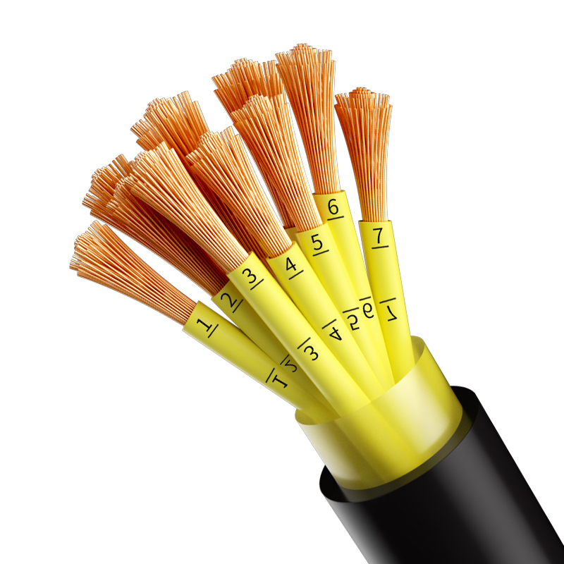 kvvr多芯信号控制线国标6/7/8/10/14芯0.5/0.75/1/1.Z5平方软电缆