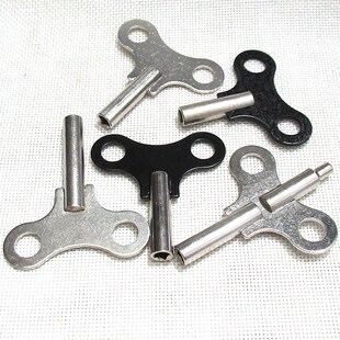 机械钟配件上弦钥匙老式挂钟复古座钟发条式立钟落地钟表发条