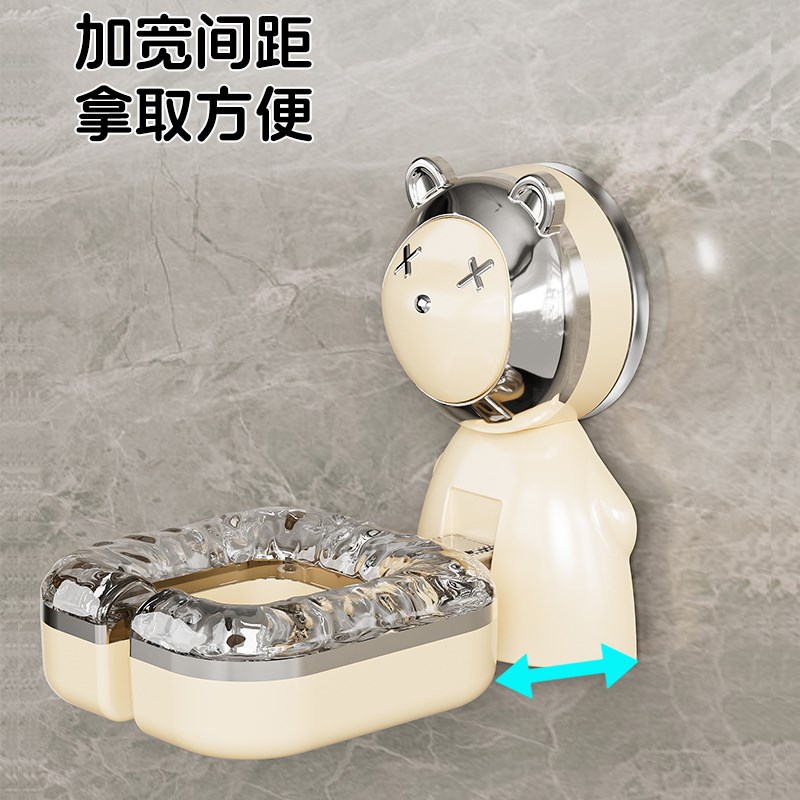 吹风机支架免打孔收纳置物架壁挂风筒放置架懒人卫生间电吹风挂架