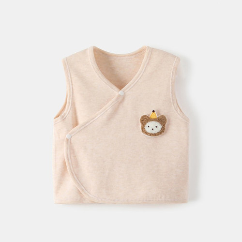 【撤柜专区】品牌专柜婴儿护肚背心舒绒马夹秋冬小童坎肩春秋季