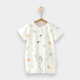 撤柜专区 品牌专柜婴儿连体衣夏装 开档薄款 纯棉短袖 可爱哈衣