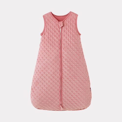 【撤柜专区】品牌专柜新生儿豆豆绒襁褓春秋A类婴儿对开背心睡袋