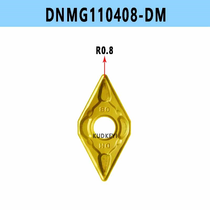 55度菱形数控刀片DNMG110408 110404-DM YBC251 252不锈钢刀具