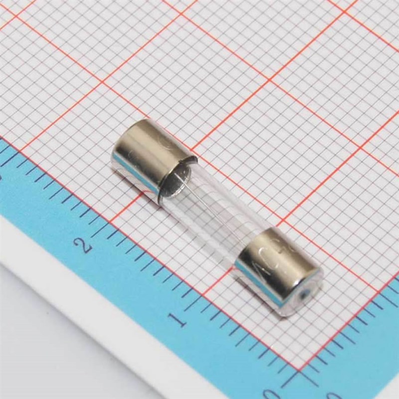 1盒装100根 玻璃管保险丝快断520mm(0.1A~30A)电流保险管