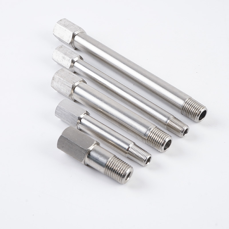 304不锈钢加长内外牙模具快速水嘴内外丝快速接头模温机加长水咀