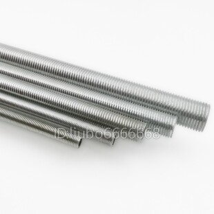 全牙螺纹丝杆空心螺杆M10M12M14xM16M18M20m25m32M38全牙螺管吊杆