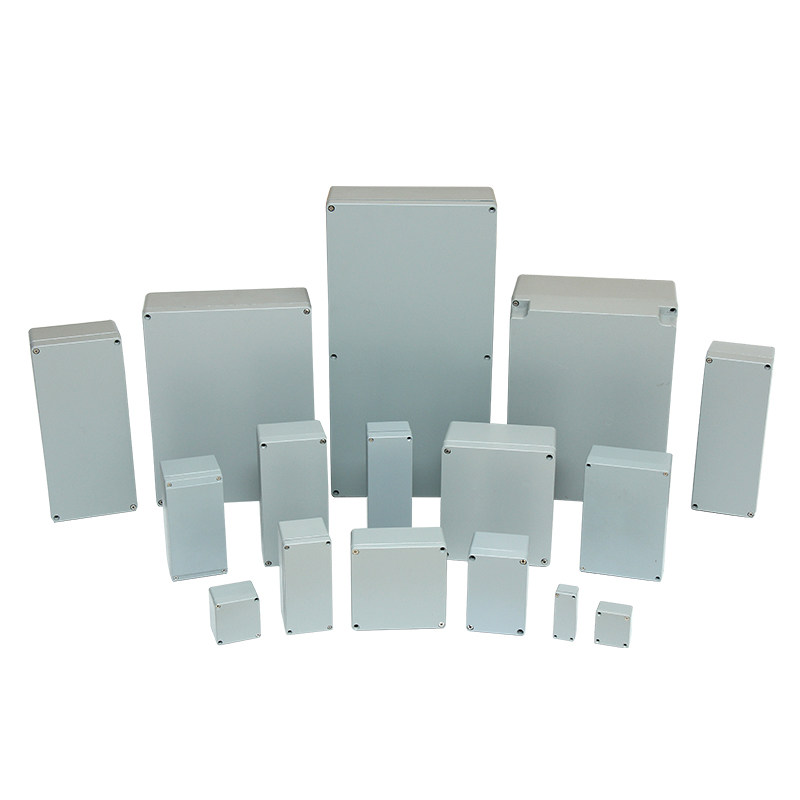 铸铝防水接线盒铝制防水盒铝盒金属盒户外铝端子盒锂电池防水盒