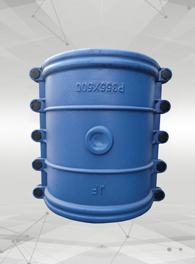 PE管堵漏器p355*500 DN300*500 P400*500铸铁哈夫节堵漏器