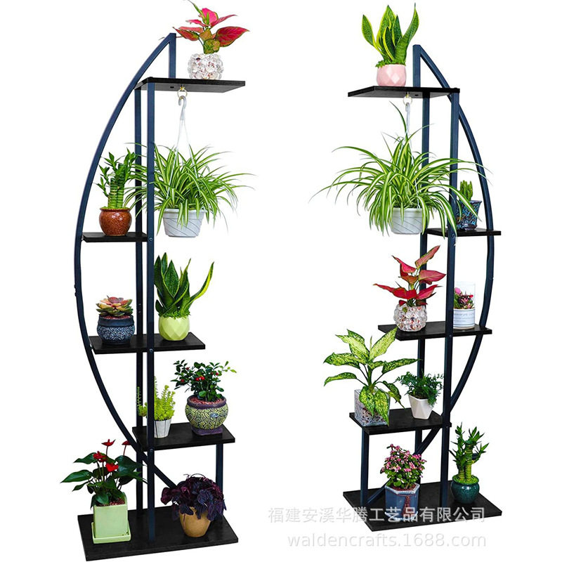 多层省空间阳台吊兰花架