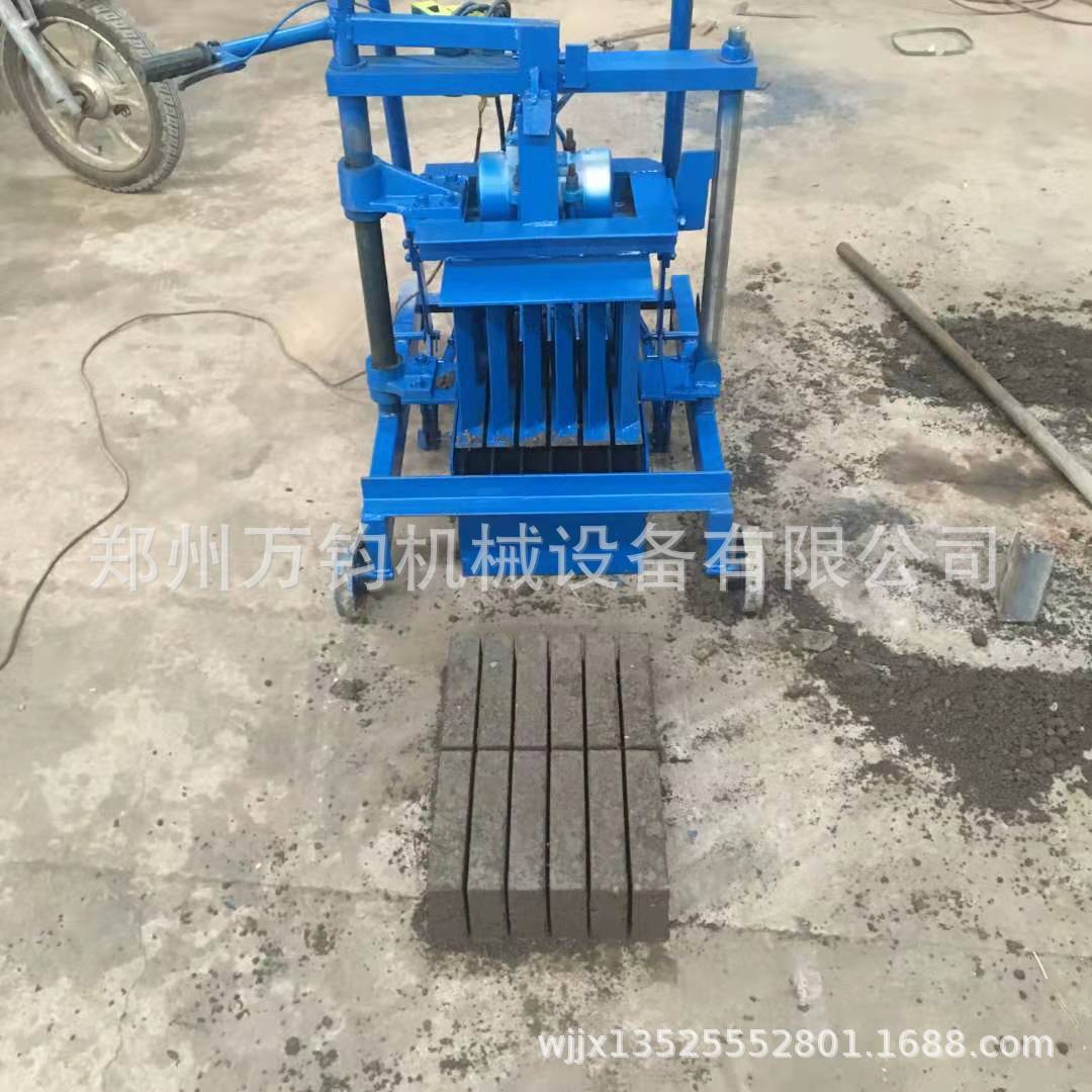 移动式水泥免烧垫块机 预制保温棉砖机 移动式混凝土标砖免烧砖机