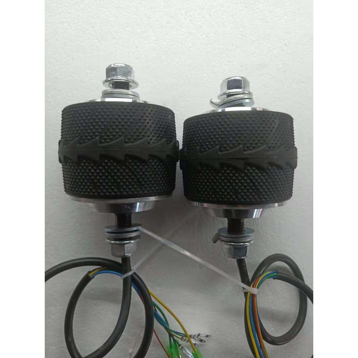 轮毂电机,70mm,75电动滑板车电机、双边轴,微型轮毂电机