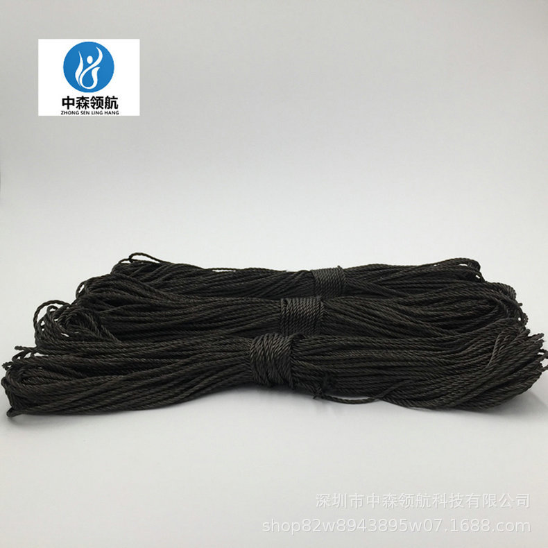 光滑碳纤维绳加工 高模量碳纤维绳 烧结炉碳纤维绳 批发碳纤维绳