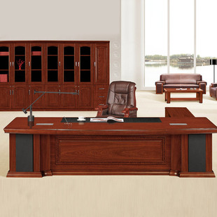 北京办公家具烤漆木质大班台办公桌油漆总裁大班桌现代时尚 经理桌