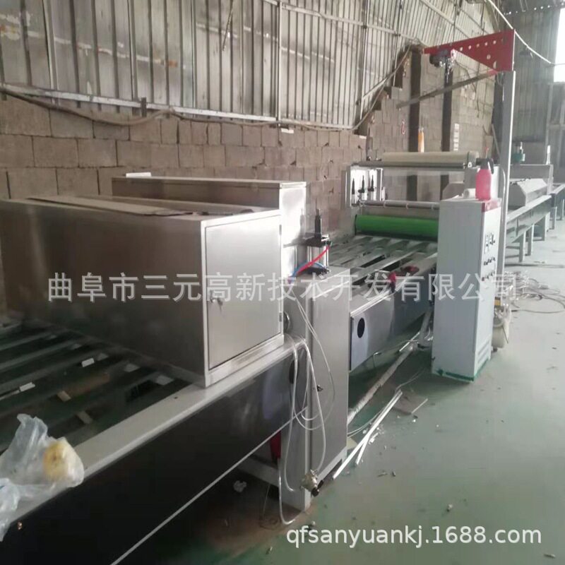 PVC发泡板贴纸机 管道护角板贴膜机 Pvc雪弗板软硬包贴面机