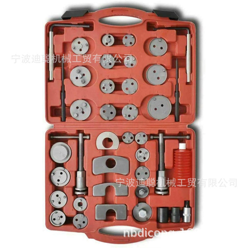 40件套碟式刹车分泵调整器碟式刹车片工具刹车片拆装工具汽修工具