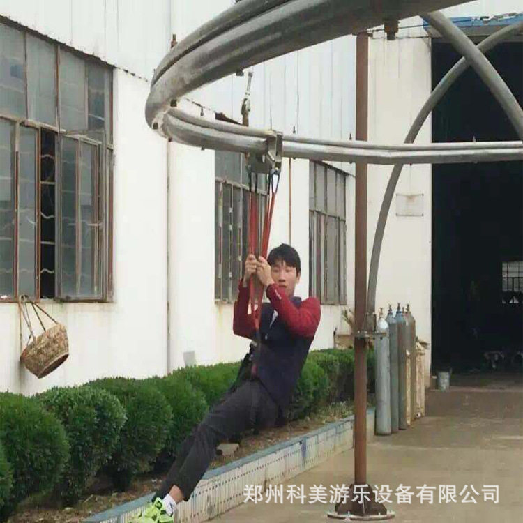 宁夏吴忠团建游乐项目木桶冒险闯关项目原子飞车户外游乐设备厂家