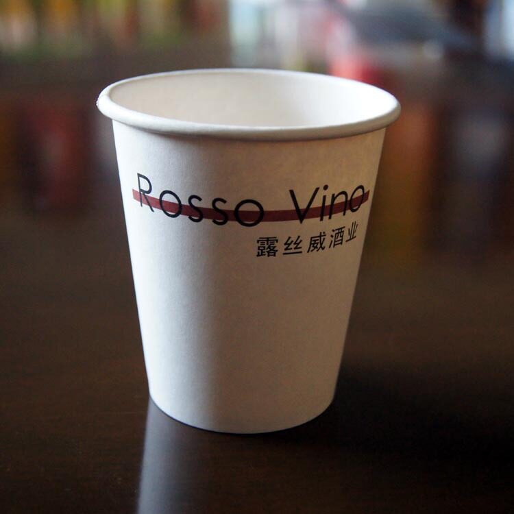 欧美纸杯/商业广告用品/可印LOGO/厂家直供一次性彩色纸杯纸杯