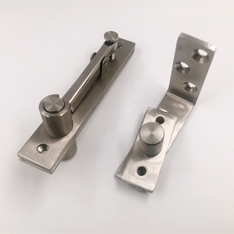 厂家直销不锈钢加厚天地铰柜门暗藏式铰链可拆卸合页橱柜门