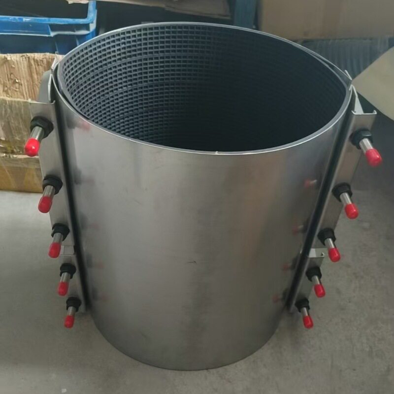 CR-2不锈钢双卡板式修补器加长304哈夫节堵漏器修补双卡抱箍