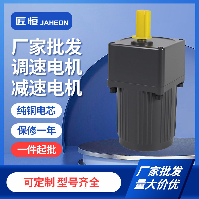120W220V交流齿轮减速电机5RK120RGU-CF可逆调速电机
