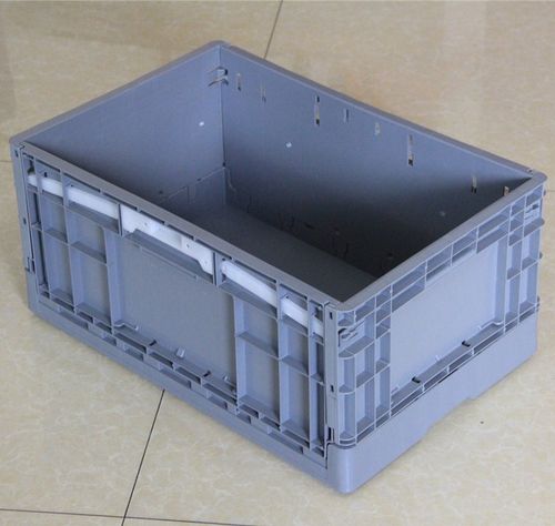 杭州EUO4628加厚折叠式箱汽车配件周转塑料箱折叠后节约占地空间