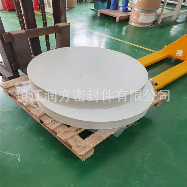 聚四氟乙烯填充玻璃纤维圆板四氟加厚板直径800mm*高度100mm