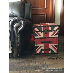 欧式一盖两抽床头柜简约现代简易床头柜板式卧室储物柜床边小柜子