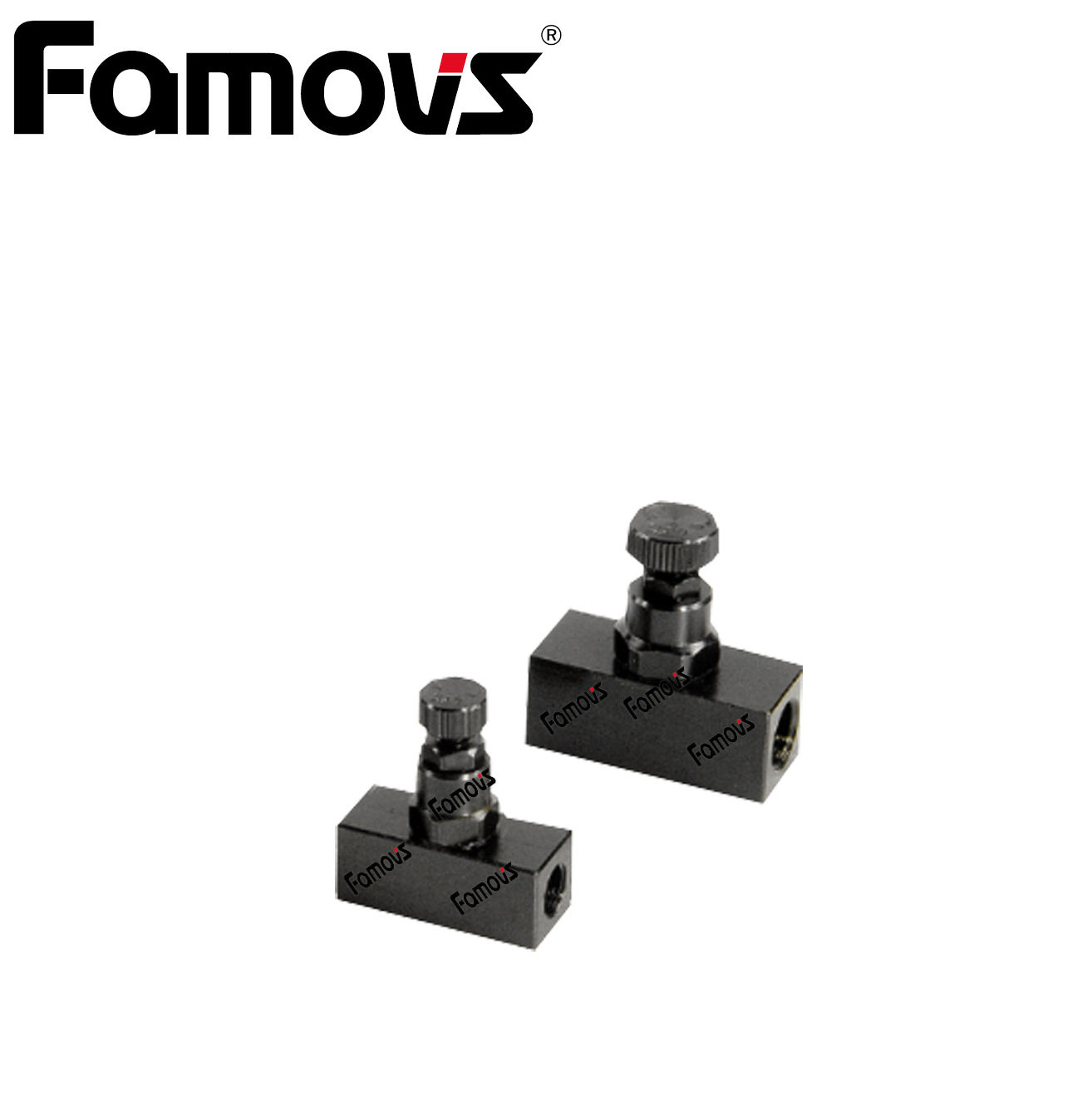 FCV-02台湾联镒AMAC管式单油压流量阀PT1/8与PT1/4FCV-01