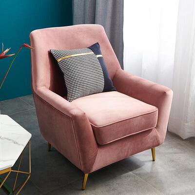 北欧轻奢设计师单人酒店老虎椅别墅区网红公寓住宅区工作室沙发