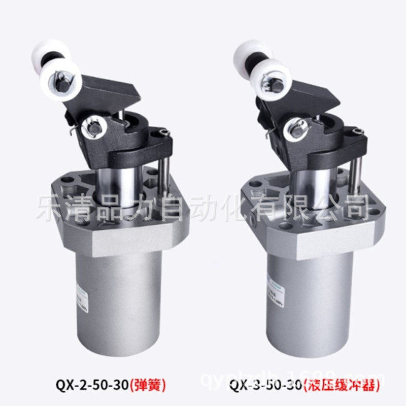 流水线阻挡气缸QX2-QX3-50-30工装板液压阻断器/止动气缸/限位缸