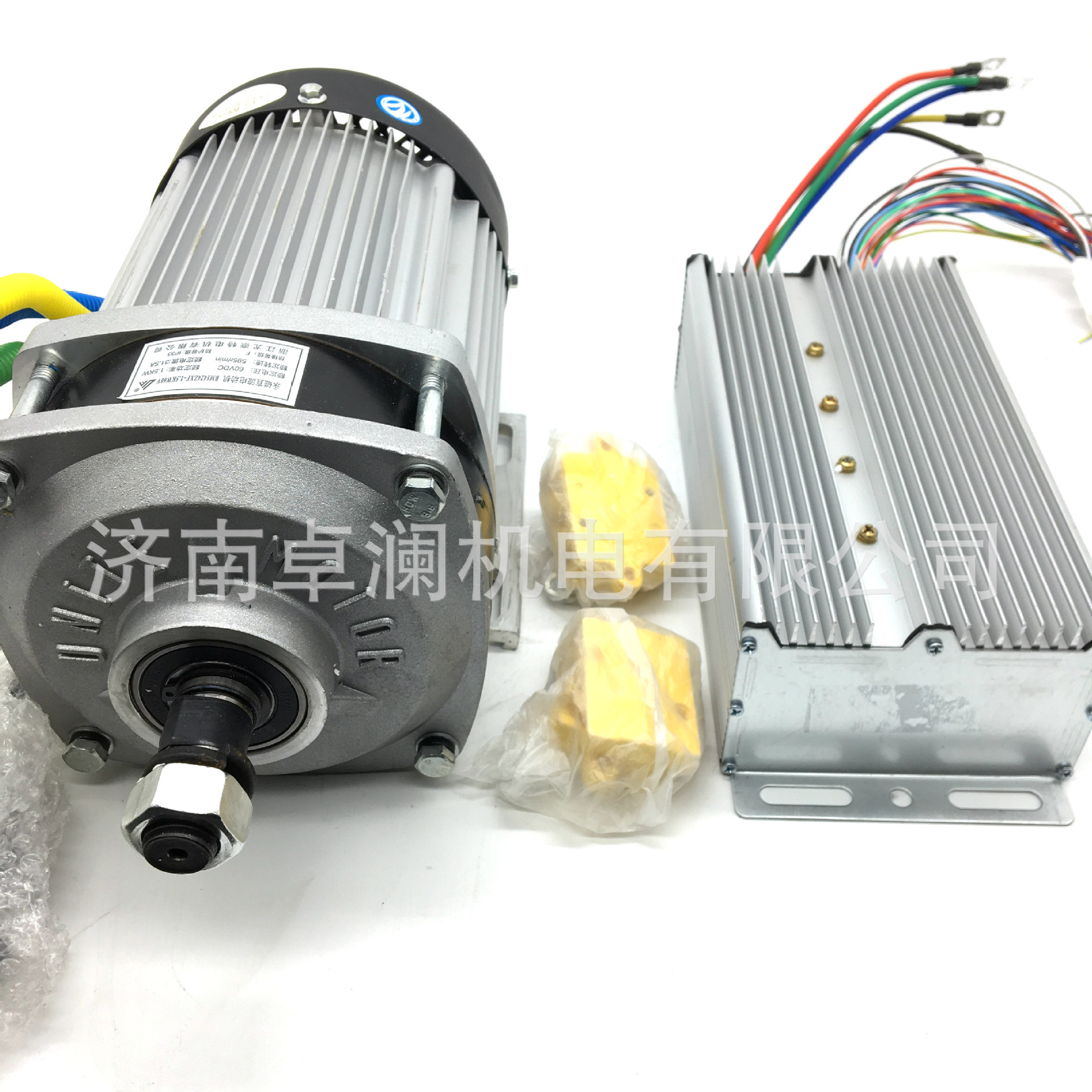 直流无刷电机控制器1200W48V60V72V尤奈特直流无刷减速电机
