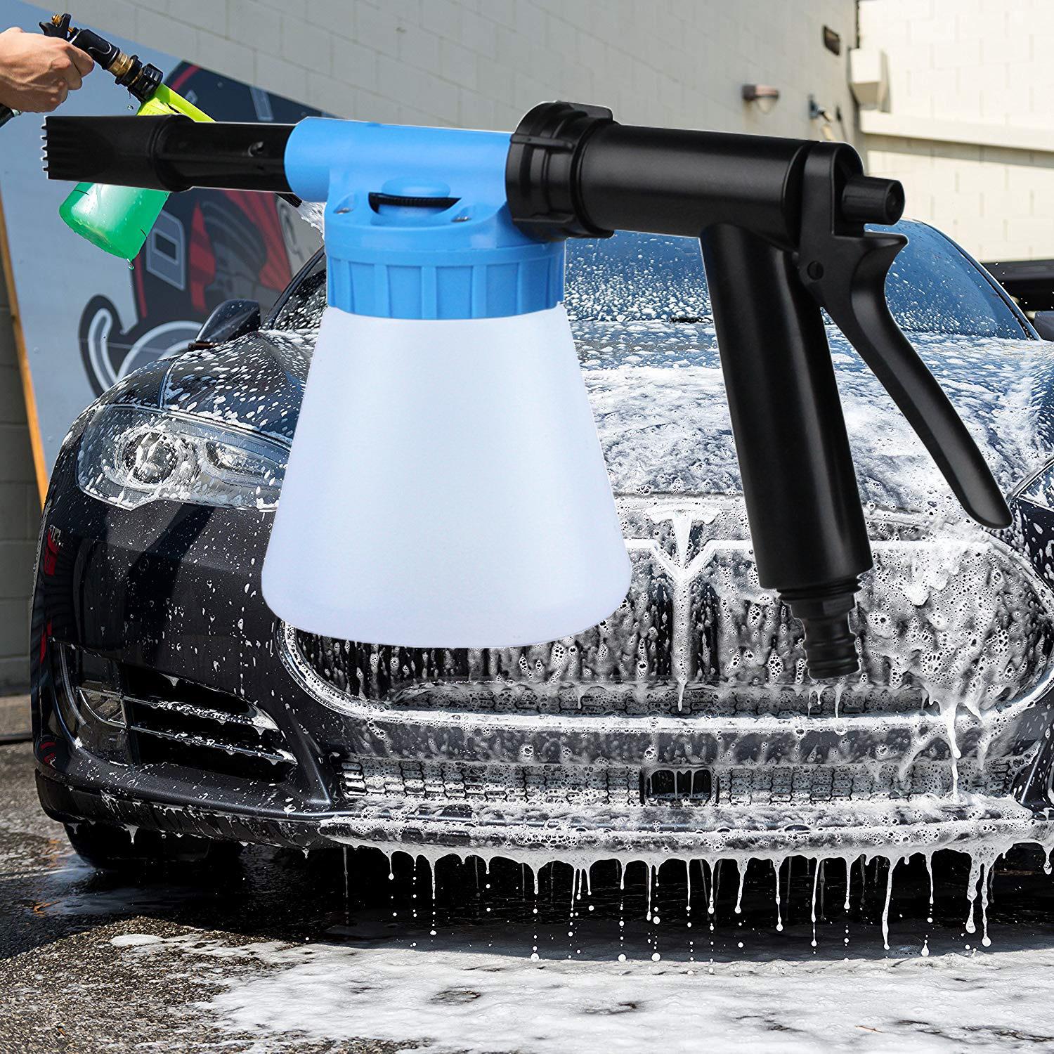 低压家用洗车泡沫喷壶 多功能塑料泡沫洗车水枪