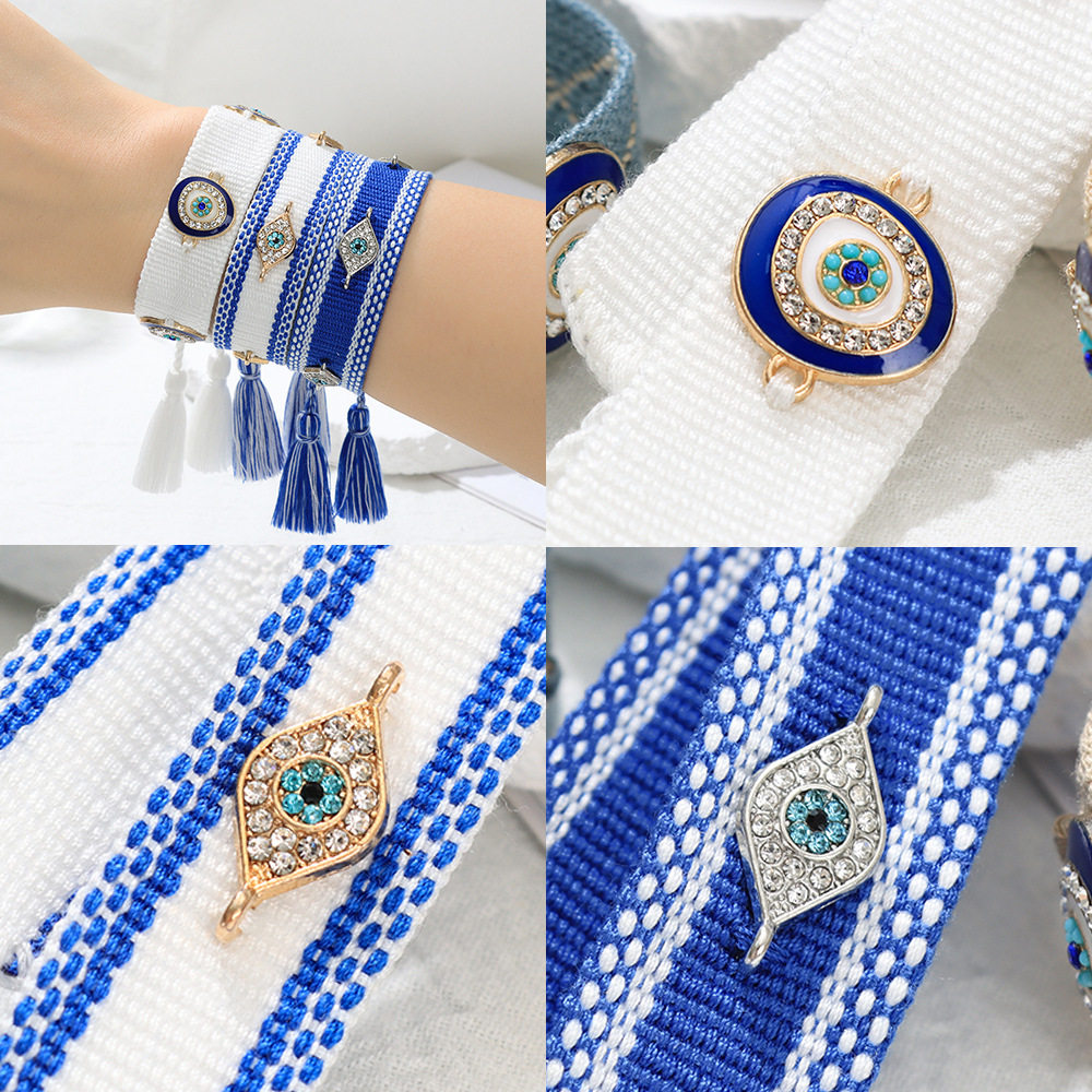 恶魔之眼编织手链EvilEye