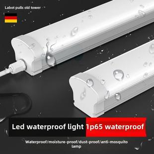 Led三防灯条灯IP65户外防水防潮车间工厂冷库浴室吊顶照明灯管