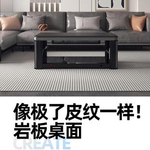 140S150S新款 瑞奇取暖茶几家用长方形升降电暖桌可移动烤火桌GP2