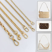 奢蒲雅包包链条包带配件高档金属包链子单买斜跨不掉色腋下包肩带