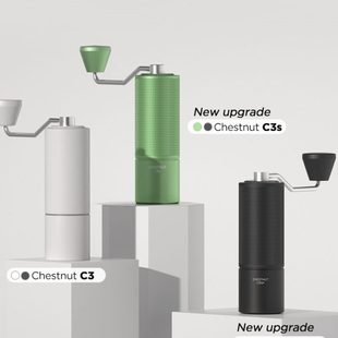 家用具2咖啡磨豆机式 3手动手磨 C栗子C 意 研磨机摩3S手摇器 泰C