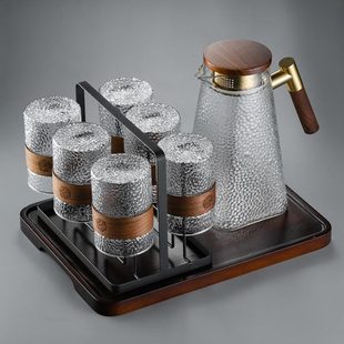 家用 茶杯喝水杯子耐高温防烫高档简约客厅水隔热待客具茶具套装