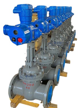 配ZB90-24电动装置 MZ941H-64C-DN250 RS485通讯一体式矿用闸阀