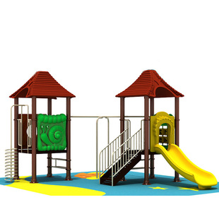 厂家直销儿童秋千滑梯组合 幼儿园户外大型滑梯 公园游乐场滑滑梯